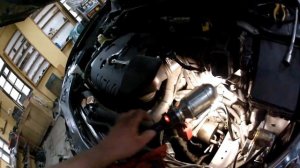 Установка доп радиатора CVT на Mitsubishi Outlander xl 2011