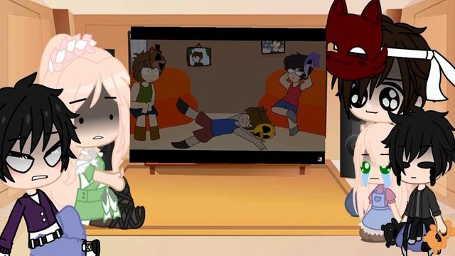 Aftons react to Michael and his friends being idiots||Gacha Club|| (lazy) смотреть онлайн