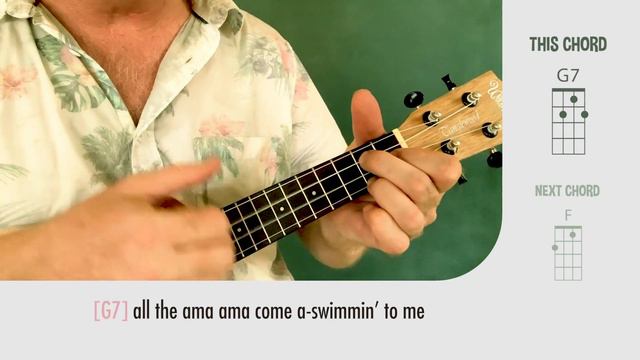 Hukilau Song // Ukulele Tutorial смотреть онлайн