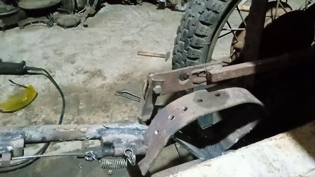 Мотоблок. Підйомний механізм на адаптері смотреть онлайн