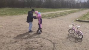 Как научится быстро ездить на гироскутере!