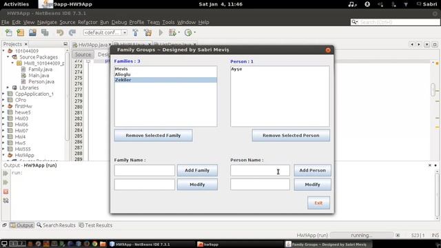 Family Groups ~ First GUI in Java смотреть онлайн