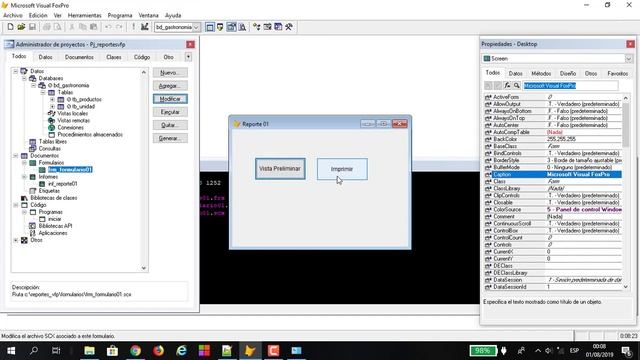 09- Aplicando mas opciones a nuestro reporte para imprimir - Reportes de VFP смотреть онлайн