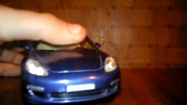 Обзор Модельки Porsche Panamera S Kinsmart смотреть онлайн
