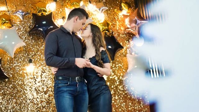 Новогодний фотопроект 2018 Золотая фотозона Бердянск New year 2018 смотреть онлайн