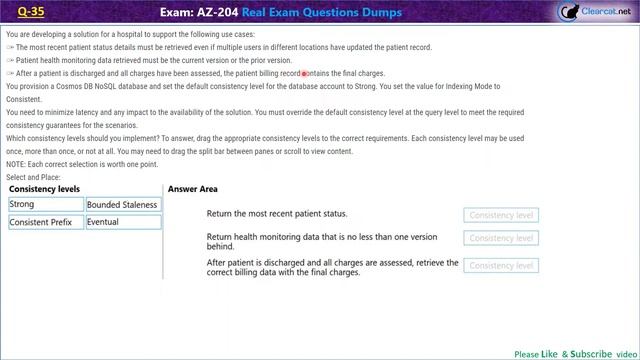 AZ-204 dumps | Part-4 | best AZ-204 Real Exam Questions | Develop Azure compute solutions (25-30%) смотреть онлайн
