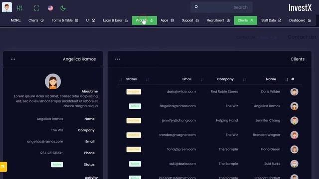 Bootstrap 5 Admin Dashboard with Investment, Portfolio Dashboard Admin Template – InvestX смотреть онлайн