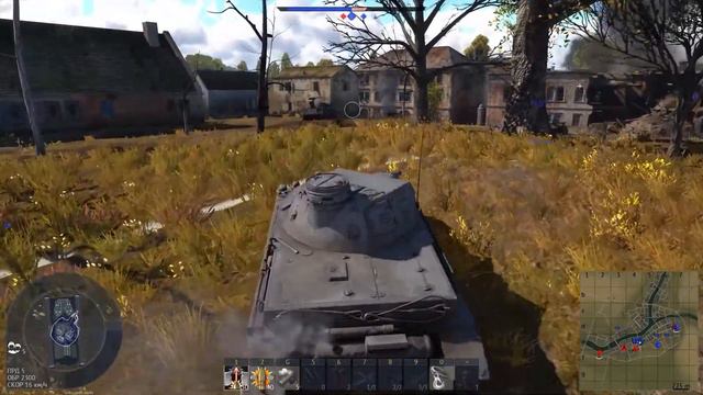 War Thunder Германия, качаем технику Первого ранга, Полоса невезения но результат не плохой!! смотреть онлайн