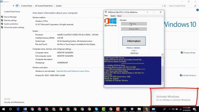 💾KMS Online Activator  💾How To Activate Windows 10 With KMS Online 2022💾