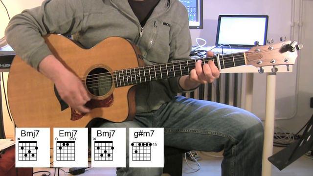 Wouldn't It Be Nice - Acoustic Guitar, chords, original vocals, Beach Boys смотреть онлайн