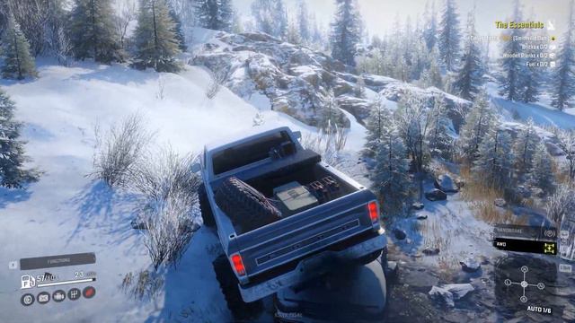 SnowRunner: Ford 1976 F150 "Twin Turbo Diesel Swapped" смотреть онлайн