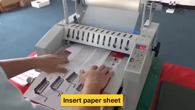 V370 Laminating machine смотреть онлайн