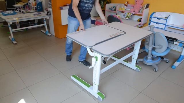 Детский растущий стол Mealux Woodville (BD-850) - инструкция по регулировке смотреть онлайн