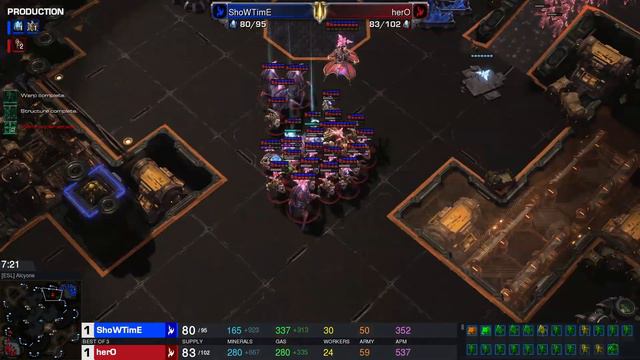 Starcraft II IEM Katowice 2024 Feb10 herO(P) v ShoWTimE(P) Game 2 MAPS - [ESL] Alcyone смотреть онлайн