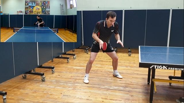 Стойка при подачах в настольном теннисе смотреть онлайн