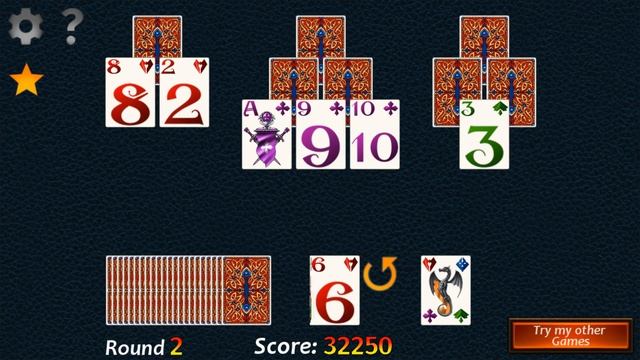Fantasy Solitaire TriPeaks - Card Game | Gameplay Android & Apk смотреть онлайн