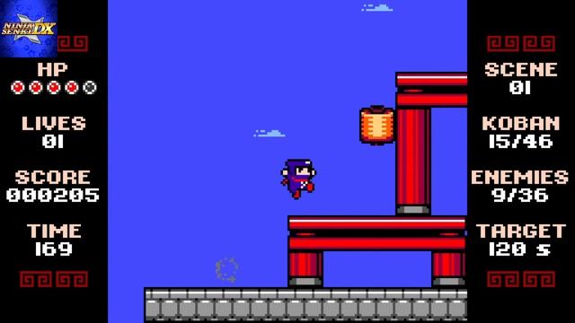Ninja Senki DX ► Игры в стиле Ретро смотреть онлайн