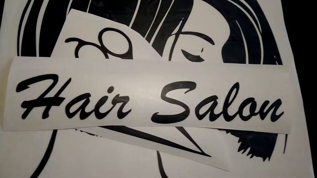 Виниловая наклейка для салонов красоты смотреть онлайн