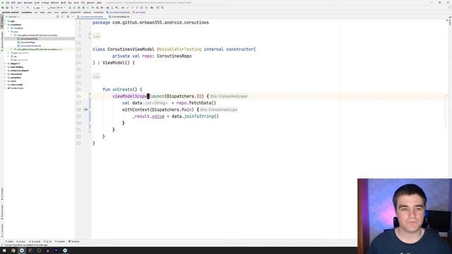 KOTLIN COROUTINE Basics on Android смотреть онлайн