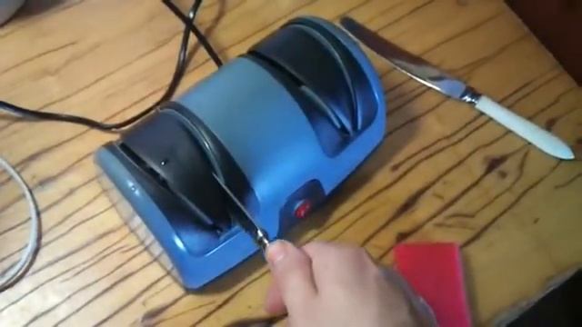 Electric knife sharpener KS 802 электрическая точилка для ножей смотреть онлайн
