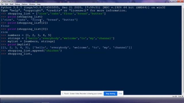 Lists in Python | Basic list functions смотреть онлайн