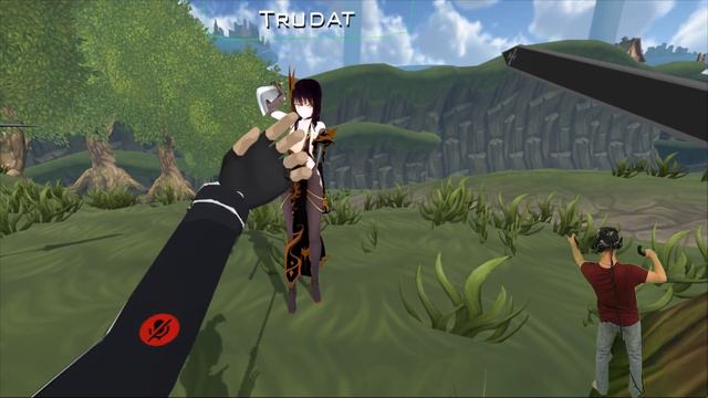 VRChat МИР из АНИМЕ SAO ПО-РУССКИ в ВИРТУАЛЬНОЙ РЕАЛЬНОСТИ с HTC VIVE смотреть онлайн