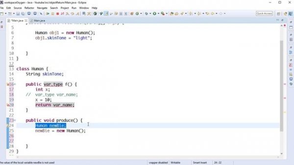 Java return Object from methods - 1 (Bangla)