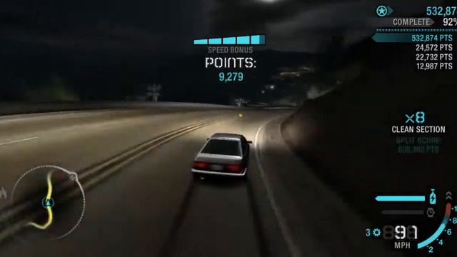 Need For Speed Carbon - Drifting [Toyota Trueno AE86] (The Top) смотреть онлайн