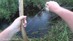 В этом ручье рыба просто кипит!!!! #рыбалканапаук.mp4