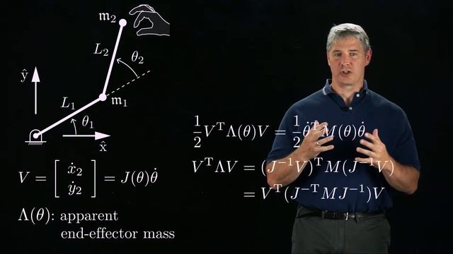 Modern Robotics, Chapter 8.1.3:  Understanding The Mass Matrix
