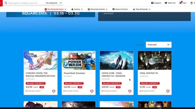 Check Out These CRAZY Nintendo Switch Game Sales! смотреть онлайн