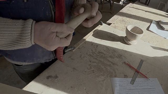 Ступка из дерева | Wood mortar смотреть онлайн