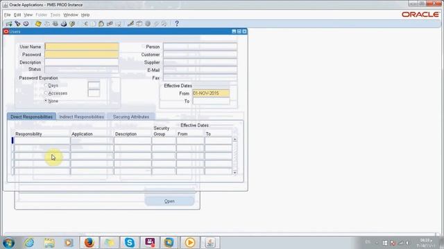 Fix- Responsibility doesn't appear in navigator - Oracle EBS R12 смотреть онлайн
