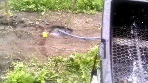 Шлюз с электропомпой.