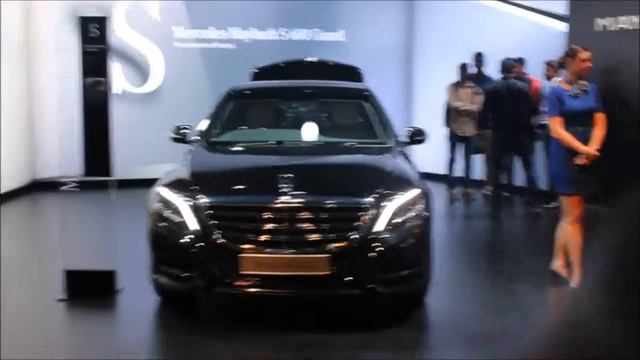 Mercedes-Maybach S 600 Guard | Auto expo india | Auto origins смотреть онлайн