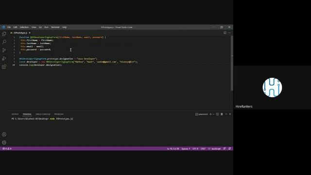 Angular Tutorials - 05 | JavaScript Prototypes | HireRankers смотреть онлайн
