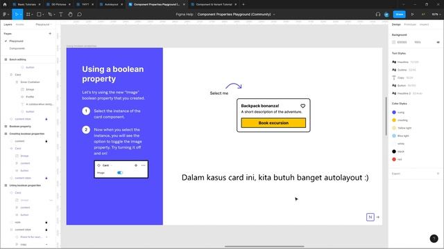 Menguasai Component Properties di Figma Dalam 15 Menit | Tutorial Belajar Figma Bahasa Indonesia смотреть онлайн