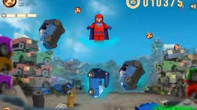 Бесплатные игры онлайн Игра для детей Лего Росомаха смотреть онлайн