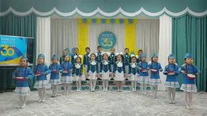 Балалар әні. #патриоттықән.Хор  "Елім менің Қазақстан" әні, сөзі: Еспенбетова Акзира