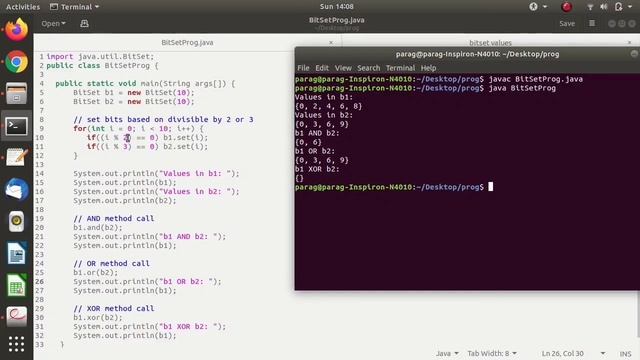 BitSet Data Structure in Java Programming Language | BitSet in Java смотреть онлайн