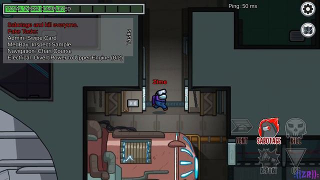 Among Us (PC) Gameplay: Map - The Skeld (15 Players - As Impostor) смотреть онлайн