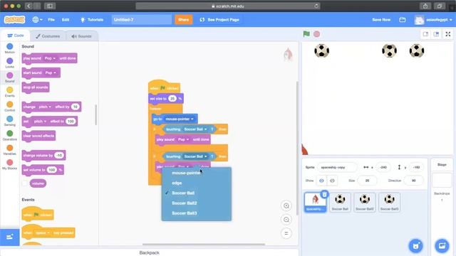 How to create a dodge game on Scratch смотреть онлайн