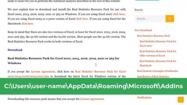 Statistical Analysis Add-Ins For Excel (Completely Free!)