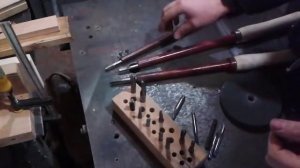 Изготовление самодельных токарных резцов по дереву из метчика