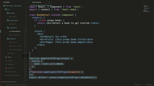 React Redux Writing Action creators and Reducers for book application смотреть онлайн