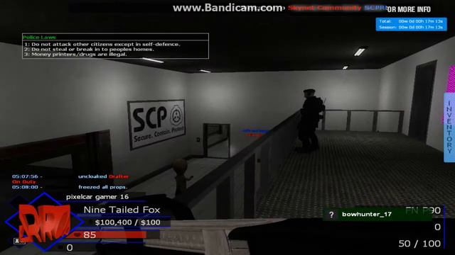 gmod scp rp--skynet server смотреть онлайн
