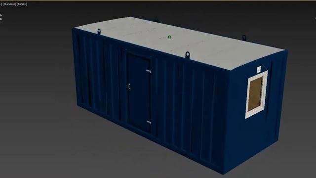 CONTAINER 3D model смотреть онлайн
