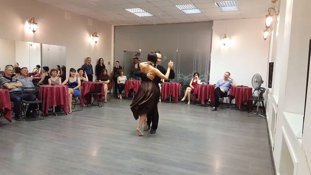 Aleksei Smirnov & Maria Zaditovskaya - Milonga El Salón. SPB. Apr 13. 3/4 Milonga смотреть онлайн