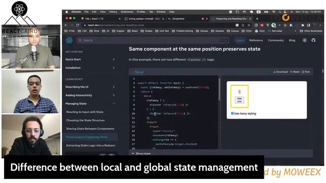 “State Management” - What is state management in react? смотреть онлайн