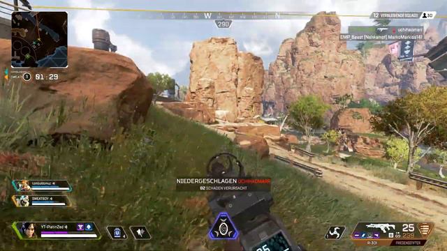 ENEMY KISSES PATRON | APEX Legends Montage | PlatinZed #7 смотреть онлайн